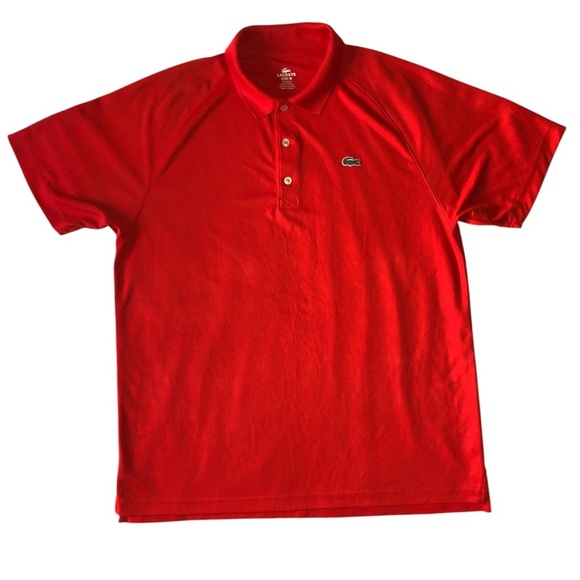 Lacoste Other - Lacoste Sport Polo Shirt Orange Size 6 /XL